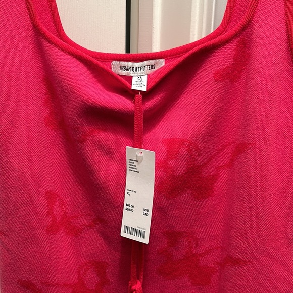 NWT UO Rare Knit Halterneck Mini Dress - Picture 4 of 8